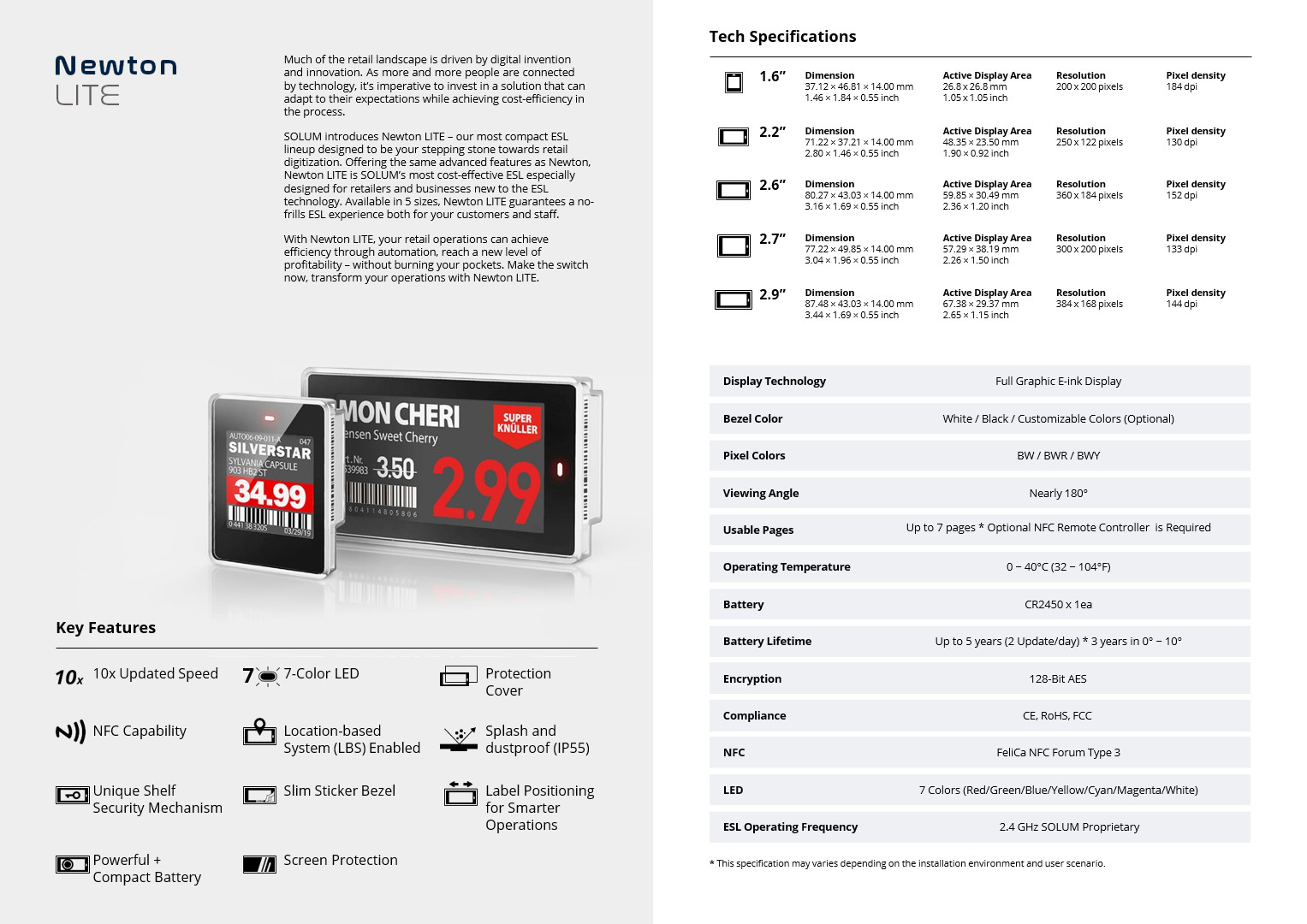 Newton Lite Leaflet